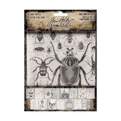   Tim Holtz Díszítőelem Collage Paper Idea-ology Tim Holtz Halloween (1 csomag)