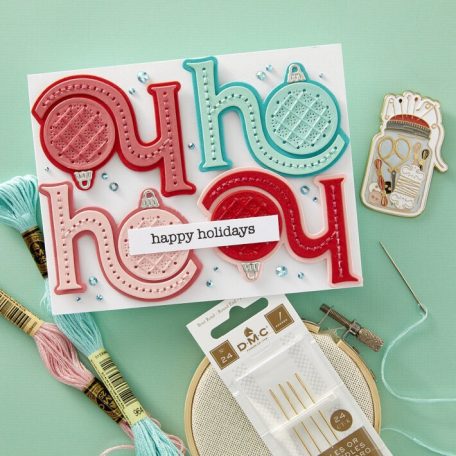 Spellbinders Karácsonyi vágósablon válogatás  - 12 Days of Stitchmas 2024 Advent Calendar - Die Set (1 csomag)