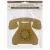Stamperia Telephone MDF alap Crafty Shapes MDF BLANKS (1 db)