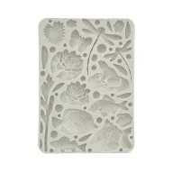   Stamperia Forest Szilikon öntőforma A5 Fish and dragonfly Silicon Mould (1 db)