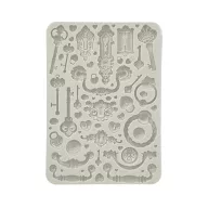   Stamperia Golden Harmony Szilikon öntőforma A5 Handles and locks Silicon Mould (1 db)