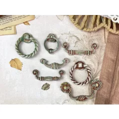   Stamperia Golden Harmony Szilikon öntőforma A5 Handles and locks Silicon Mould (1 db)