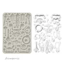 Stamperia Golden Harmony Szilikon öntőforma A5 Handles and locks Silicon Mould (1 db)