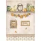 Stamperia Golden Harmony Rizspapír A4 Clock and pumpkins Rice Paper (1 ív)