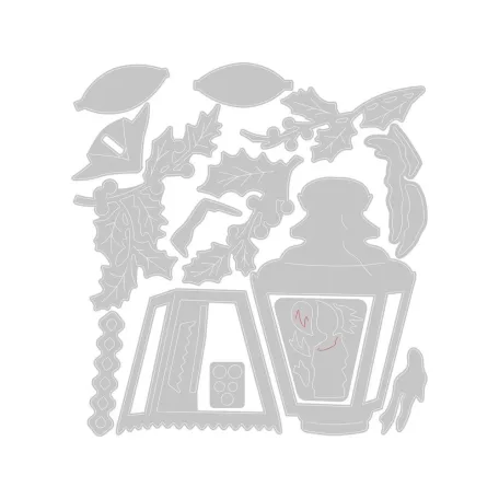 Sizzix Lamp Light Vágósablon  Thinlits Die Set (1 csomag)