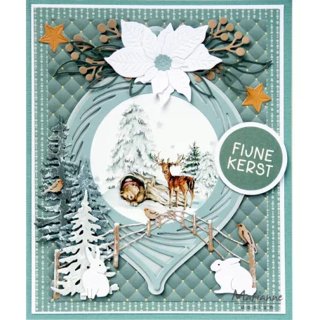 Marianne Design Set of pine trees Vágósablon  Creatable (1 csomag)