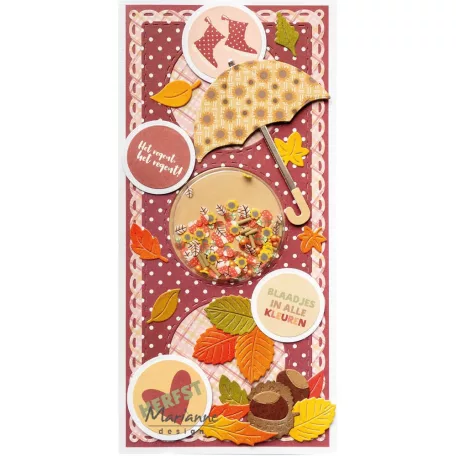 Marianne Design Tiny's acorn & chestnut Vágósablon  Craftable (1 csomag)