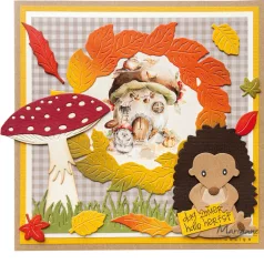   Marianne Design Autumn leaves KivágóívA4 Cutting Sheet (1 ív)