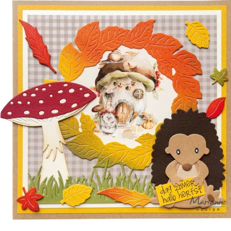 Marianne Design Autumn leaves KivágóívA4 Cutting Sheet (1 ív)