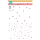 Marianne Design 2-Layer Snow - Hóesés Stencil  Craft Stencils (1 db)