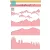 Marianne Design Mountain Scenery Stencil  Craft Stencils (1 db)