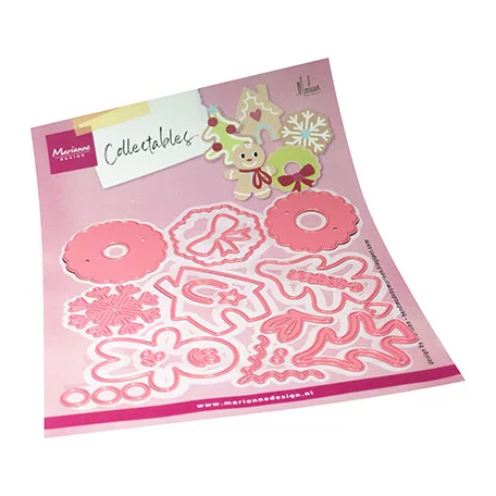 Marianne Design Christmas Cookies by Marleen Vágósablon  Collectable (1 csomag)
