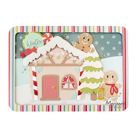 Marianne Design Christmas Cookies by Marleen Vágósablon  Collectable (1 csomag)