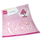 Marianne Design Bagtopper Snowman by Marleen Vágósablon  Collectable (1 csomag)