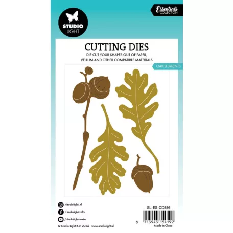 Studio Light Oak Elements Vágósablon Cutting Die (1 csomag)