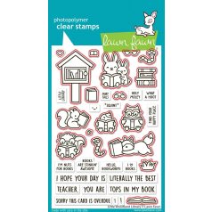   Lawn Fawn Little Woodland Library Vágósablon LF3487 Lawn Cuts (1 csomag)