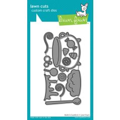   Lawn Fawn Build-A-Cauldron Vágósablon LF3512 Lawn Cuts (1 csomag)