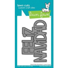   Lawn Fawn Giant Feliz Navidad Vágósablon LF3516 Lawn Cuts (1 csomag)