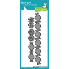   Lawn Fawn Peppermint Border Vágósablon LF3519 Lawn Cuts (1 csomag)