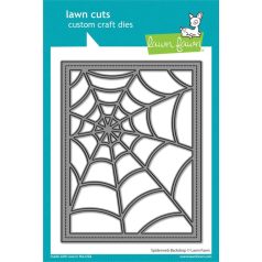   Lawn Fawn Spiderweb Backdrop Vágósablon LF3523 Lawn Cuts (1 csomag)