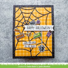   Lawn Fawn Sweet Spiders Add-On Szilikonbélyegző LF3494 Clear Stamps (1 csomag)
