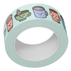   Lawn Fawn A Latte Love Dekorációs ragasztószalag LF3484 Washi Tape (1 db)