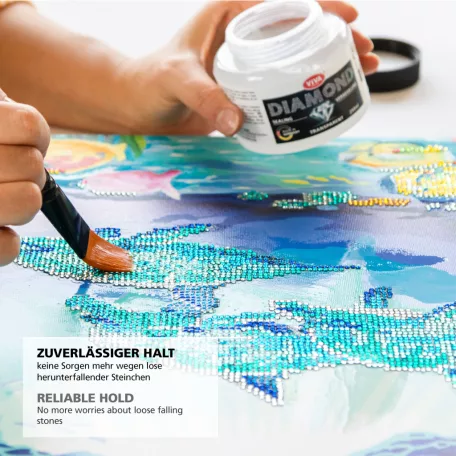 Viva Decor Befejező lakk gyémántfestéshez 250 ml - Transparant - Diamond Painting Sealing (1 db)