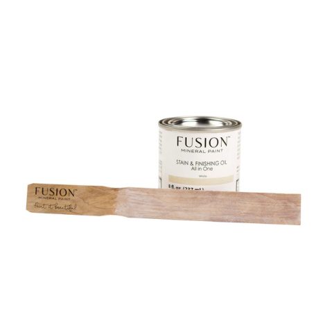 Fusion Fapác White Stain and Finishing Oil  (237 ml)