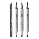 Copic Dark Warm Gray grafikai filctoll készlet  Copic Ciao "SHADE" Set (4 db)