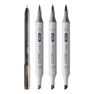   Copic Dark Warm Gray grafikai filctoll készlet  Copic Ciao "SHADE" Set (4 db)