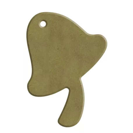 AladinE MDF dekoráció 6x8cm - 6mm Gomba Wood decoration (1 db)