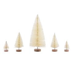   Tim Holtz Karácsonyfa díszítőelem Christmas Woodland Tree Lot Idea-ology Tim Holtz Christmas (5 db)