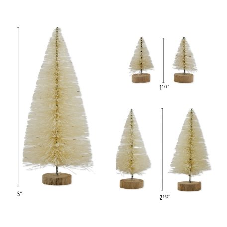 Tim Holtz Karácsonyfa díszítőelem Christmas Woodland Tree Lot Idea-ology Tim Holtz Christmas (5 db)