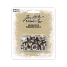 Tim Holtz Fém díszítőelem - Csengettyű Holiday Bells Idea-ology Tim Holtz Christmas (20 db)
