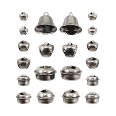   Tim Holtz Fém díszítőelem - Csengettyű Holiday Bells Idea-ology Tim Holtz Christmas (20 db)