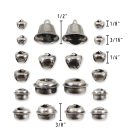 Tim Holtz Fém díszítőelem - Csengettyű Holiday Bells Idea-ology Tim Holtz Christmas (20 db)