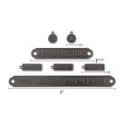Tim Holtz Fém díszítőelem Word Plaques + Tags Idea-ology Tim Holtz Christmas (1 csomag)