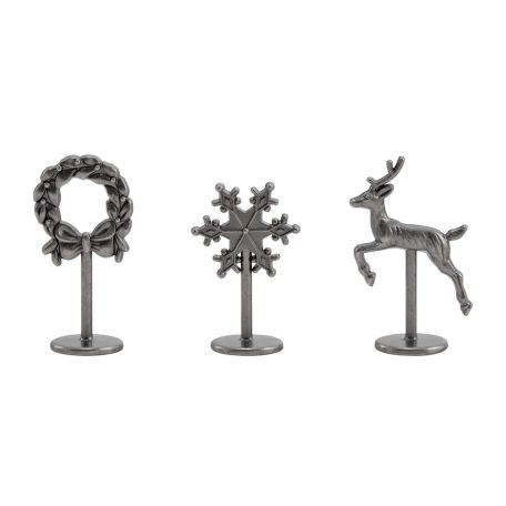 Tim Holtz Fém díszítőelem Figure Stands Idea-ology Tim Holtz Christmas (1 csomag)