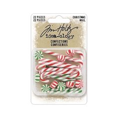   Tim Holtz Díszítőelem - Cukorkák Confections Idea-ology Tim Holtz Christmas (1 csomag)