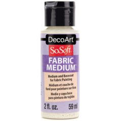   DecoArt Textilfesték 59 ml Transparent Medium SoSoft Fabric Medium (1 db)