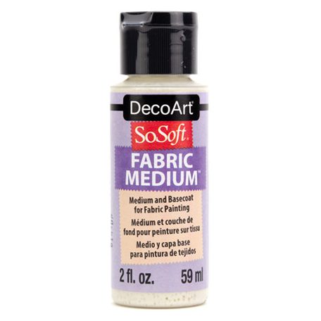 DecoArt Textilfesték 59 ml Transparent Medium SoSoft Fabric Medium (1 db)