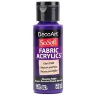   DecoArt Textilfesték 59 ml Dioxazine Purple SoSoft Fabric Acrylics (1 db)