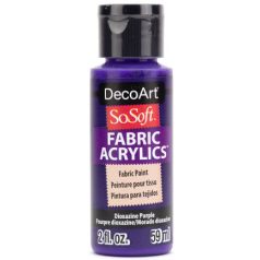   DecoArt Textilfesték 59 ml Dioxazine Purple SoSoft Fabric Acrylics (1 db)