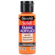   DecoArt Textilfesték 59 ml Cadmium Orange Hue SoSoft Fabric Acrylics (1 db)