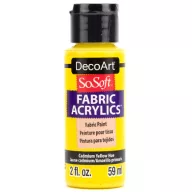   DecoArt Textilfesték 59 ml Cadmium Yellow Hue SoSoft Fabric Acrylics (1 db)