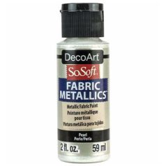   DecoArt Metál Textilfesték 59 ml Pearl SoSoft Fabric Metallics (1 db)