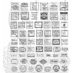   Stampers Anonymous Curator Gumibélyegző Cling Stamps (1 csomag)