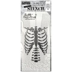   Stampers Anonymous Bones Stencil Layering Mini Stencil (1 db)