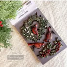 Limited Edition Redesign with Prima Cardinal Cheer Öntőforma 5″X8″ Décor Mould (1 db)