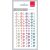 Öntapadós strassz díszítőelem Adhesive gems Set 01 - 1 csomag